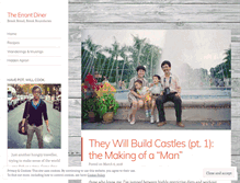 Tablet Screenshot of errantdiner.com